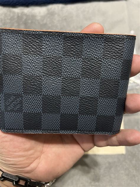 ebay louis vuitton damier wallet|louis vuitton bifold wallet men.